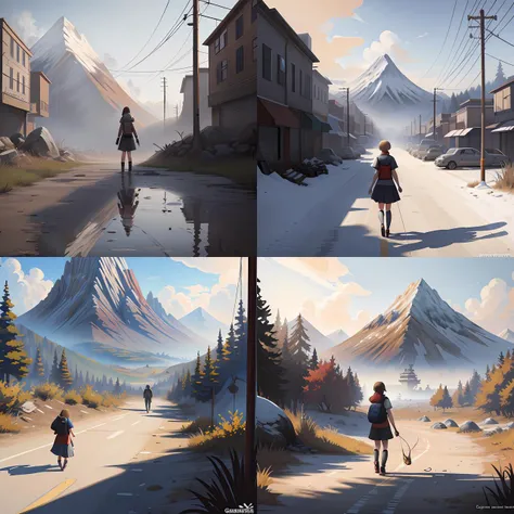 style game square enix life is strange remake, trending on artstation, painted by greg rutkowski, render with game the last of us parte ii details