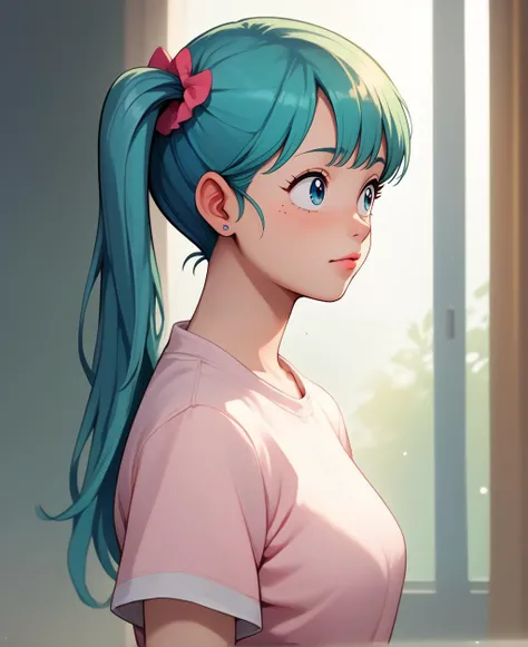 score_9, score_8_up, score_7_up, score_6_up, source_cartoon,girl, bulma, side ponytail, pink <lora:detailed_hands:0.8>