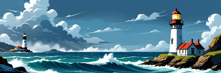 bees, buzz,
detailed, high detail, intricate, Old lighthouse and stormy sea backdrop background,
digital painting, concept art, sharp focus illustration,
flat line,
masterpiece, amazing,