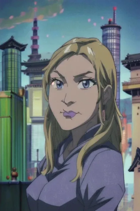 highly detailed, masterpiece, iriyamaanna, (overseeing Tokyo City and Tokyo tower in the background), masterpiece, an extremely delicate and beautiful, beautiful detailed girl, extremely detailed eyes and face, beautiful detailed nose, beautiful detailed eyes <lora:iriyamaanna_lora:1> <lora:EdobBoondocksArtStyle_v2.0:.9> <lora:add_detail:1> <lora:animemix_v3_offset:1>