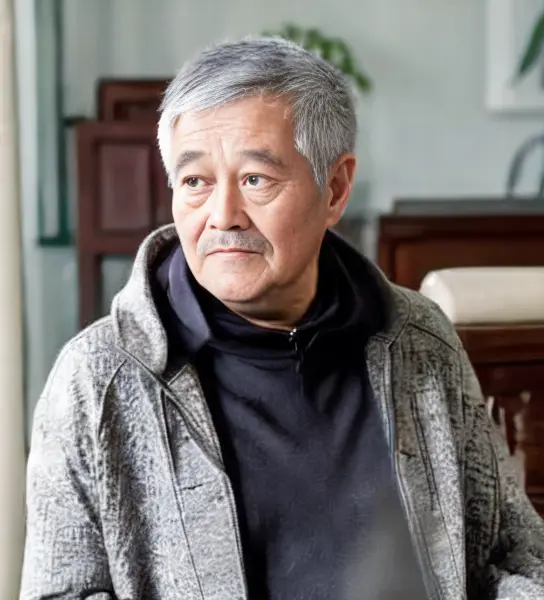 <lora:zhaobenshan:1> ,best quality, masterpiece,(photorealistic:1.4), 1man,male focus,looking at viewer,((holding book)),(black cloak),background at room,(high detailed skin:1.2),uhd, dslr, soft lighting, high quality, film grain