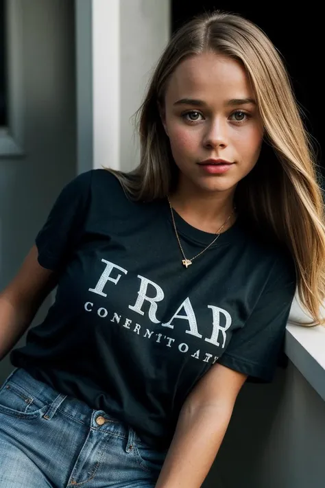 photo of fit (D4r1n4Nik1tin4V2-135:0.99), a beautiful woman, perfect hair, (modern photo), wearing a (crew neck t-shirt:1.2) and jeans with jewelry, portrait, 85mm, (analog, cinematic, film grain:1.3), (Martian Weather Station, Outpost studying Martian atmosphere, weather patterns, and climate change.), detailed eyes, professional pose, painted lips, (epiCPhoto), (looking at viewer:1.1), jewelry, (cinematic shot:1.3), (natural lighting, lit from above), <lora:add_detail:0.5>