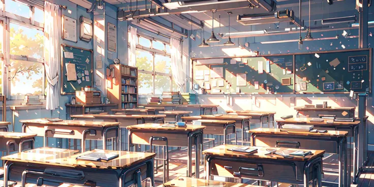 (masterpiece:1.2), best quality,PIXIV,cozy animation scenes,
classroom, no humans, desk, chalkboard, window, scenery, indoors, chair, school, school desk, sunlight, watermark, school chair, curtains, day, book
<lora:cozy animation scenes_20230824111332:1>
