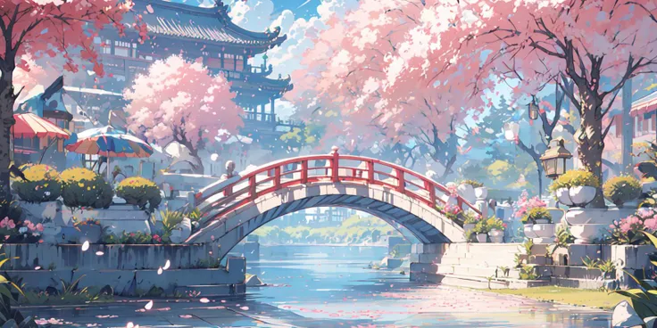 (masterpiece:1.2), best quality,PIXIV,cozy animation scenes,
scenery, no humans, tree, petals, outdoors, cherry blossoms, reflection, reflective floor, east asian architecture, architecture, railing, watermark,
 <lora:cozy animation scenes_20230824111332-000018:1>