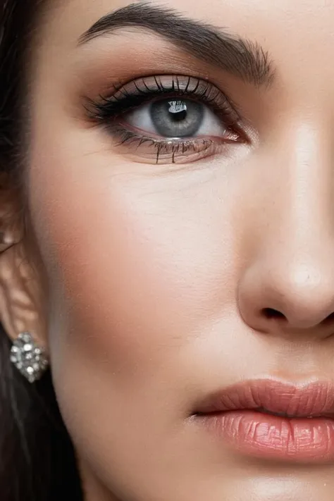 grey eye, close up,  <lora:PerfectEyesXL:1.0> perfecteyes, woman