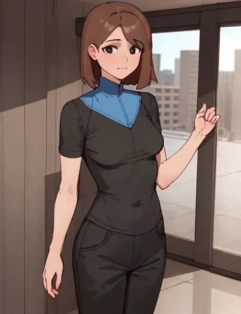 (masterpiece, best quality, hi res:1.2), 1girl, (solo:1.2),1girl, solo, champdelivery, outdoors, <lora:Machamp Delivery Girl-10:0.7>