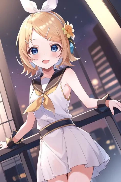 masterpiece, best quality, masterpiece,<lora:Buchi-4:1>, Buchi, 1girl, solo, <lora:KagamineRin_kagamineRin_{kagamine_rin}:0.7>, kagamine rin