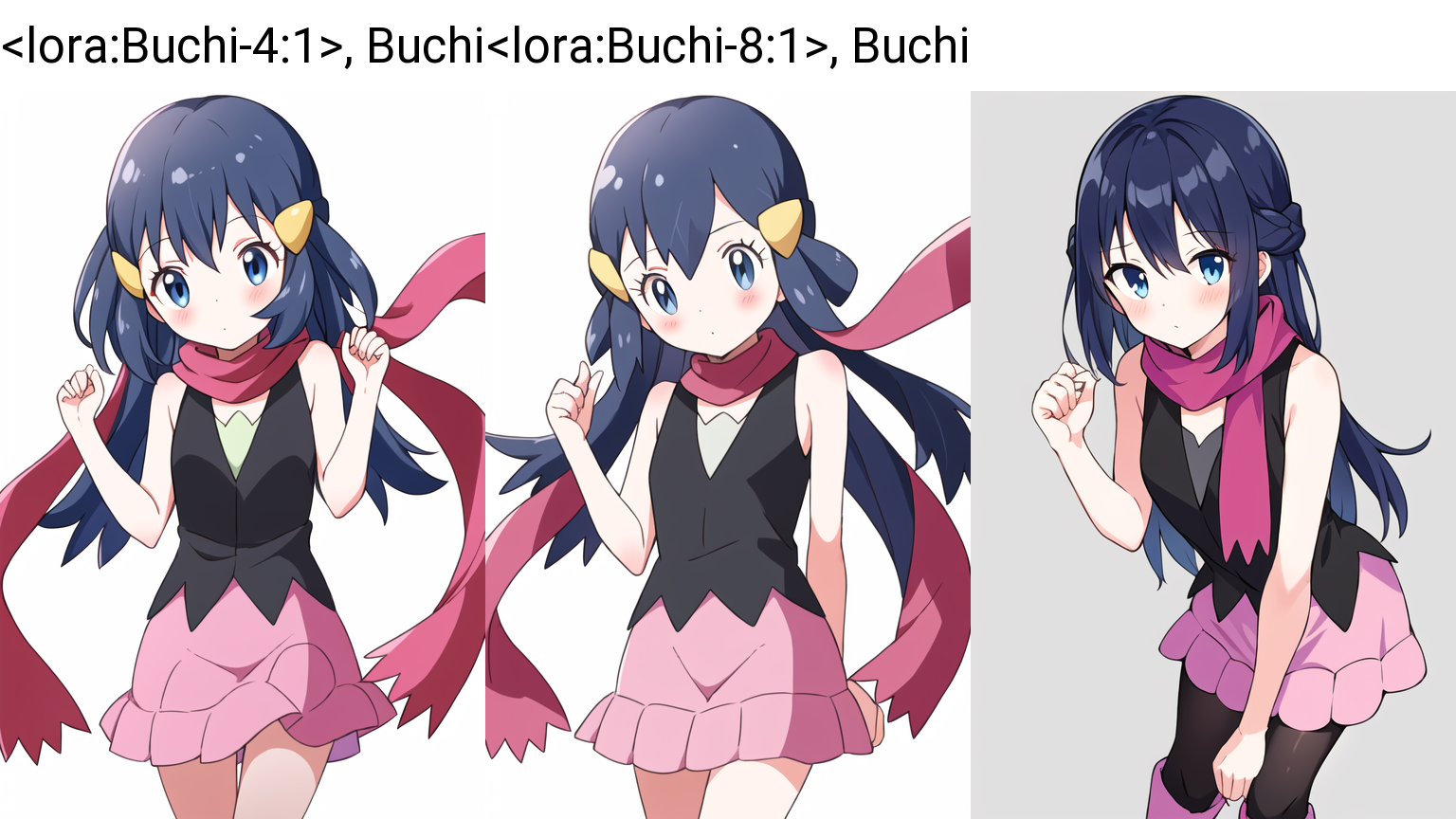 Buchi / ぶち / y0u0ri_ Style LoRA v1.0-4