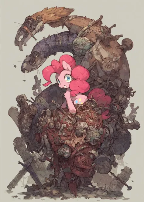 score_9, score_8_up, score_7_up, score_6_up, score_5_up, score_4_up, source_anime, frightfur Pinkie Pie, furry, frightfur, looking at viewer:1.2, stuffing, blades, stitches, detailed, vatican city, aesthetically pleasing,rounded, <lora:Frightfurfluffal1-000004:0.4>,