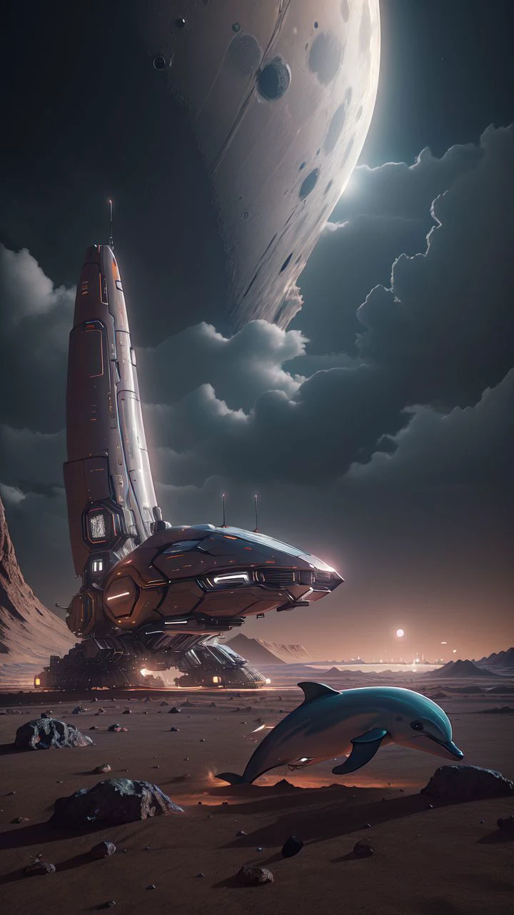 ((a dolphin in the sky)),clouds,sky,<lora:V1.1-17SciencefictioncityonMars:1>,science fiction,war between two cities on mars,high-tech,night,prospect,moonlight reflection,sacred,landscape,bright,fhd,4k,high-resolution,realistic,surrealistic,super wide angle shot,canon 5d,v-ray,quixel megascans render,sintane render,