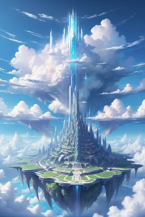 mysterious fantasy cloud city outside of the multiverse<lora:EnvyScifiFantasySliderXL01:-1>