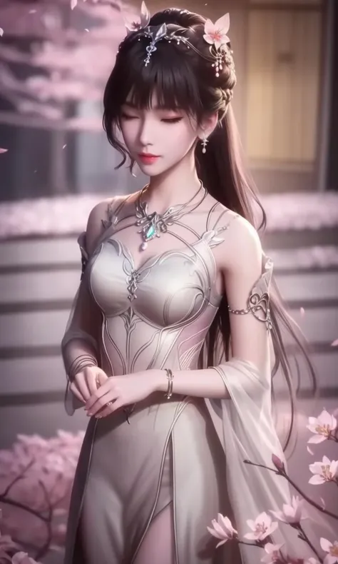 (,1girl, pov,best quality,masterpiece, ) , ((,cherry_blossoms, , , ))
<lora:DA_XiaoWuTaoLiZiNian:0.6>
ultra realistic 8k cg, flawless, clean, masterpiece, professional artwork, famous artwork, cinematic lighting, cinematic bloom, perfect face, beautiful face, fantasy, dreamlike, unreal, science fiction, luxury, jewelry, diamond, gold, pearl, gem, sapphire, ruby, emerald, intricate detail, delicate pattern, charming, alluring, seductive, erotic, enchanting, hair ornament, necklace, earrings, bracelet, armlet,halo,autumn leaves,