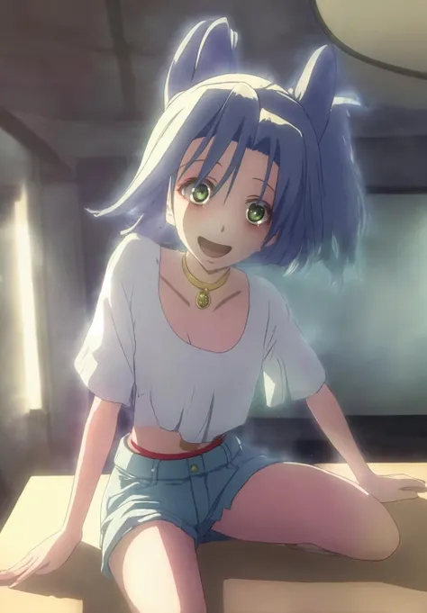 <lora:Home:0.8>, Home, (masterpiece, best quality,perfect lighting), 1girl, solo, aura, happy, joy