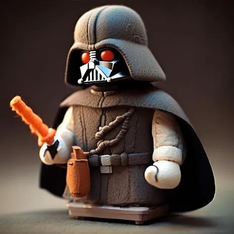Felt style, darth vader, light saber,
<lora:[XL]Felt_Craft:1.4>,
photograph, cinematic lighting, 35mm film, amazing quality, award winning, intricately detailed, ultra realistic