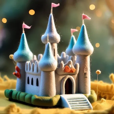 Felt style, Cinderella castle,
<lora:[XL]Felt_Craft:1.0>,
photograph, cinematic lighting, 35mm film, amazing quality, award winning, intricately detailed, ultra realistic