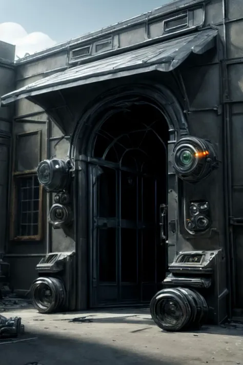 ((best quality)), ((masterpiece)), ((realistic,digital art)), (hyper detailed),DonMR3mn4nts, GUP (Octonauts), Pop-Out Windows, Titanium, __properties/Visual-Appearance__, , octane rendering, raytracing, volumetric lighting, Backlit,Rim Lighting, 8K, HDR, <lora:DonMR3mn4nts-000012:1>
