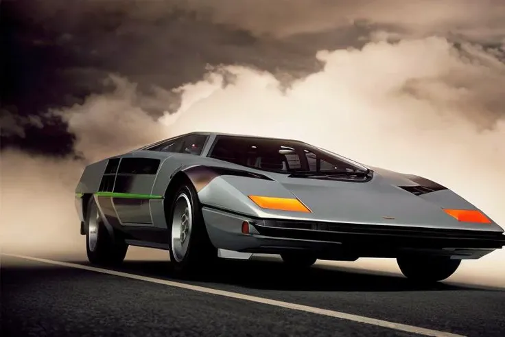 analog gloomy photo of a silver (Dome Zero car, <lora:d0m3z3r0:1>), racing down an avenue in a futuristic city at night, (neon:1.1), ((cyberpunk)), ((nighttime)), magical, surreal, dreamy, High Detail, Sharp focus, ((photorealism)), realistic, best quality, 8k, award winning, dramatic lighting, epic, cinematic, masterpiece, depth of field, volumetric lights, (ambient fog:1.3), dutch angle, rim light, wide angle lens, steam,