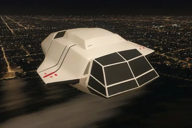 analog gloomy aerial photo of a white (flying vehicle, <lora:v5kyf1ght3r:1>), ((nighttime)), (flying over Los Angeles at night), (explosions in the background), High Detail, Sharp focus, (photorealism), realistic, best quality, 8k, award winning, dramatic lighting, epic, cinematic, masterpiece, rim light,