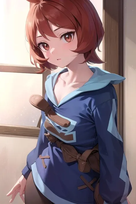 ((Masterpiece, best quality, high quality, highly detailed background)), ((chapel bedroom:1.3, medieval village window view, blue sky:1.3)), ((Nausicaa, (mature female), white veil:1.3, white arm gloves:1.3, white stocking:1.3, (nude:1.3), large breasts:1.4)), ((shy, closed mouth, blushing)), ((cowboy shot, standing in front of the bed, sexy pose, (face focus), looking at viewer))
