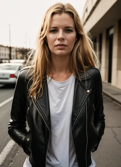 RAW portrait photo of beautiful young sks woman, Leather jacket and skinny jeans, natural lighting, by Tim Walker, detailed face, UHD, absurdres, epic scene composition,
cinematic look, Fujifilm XT3, dslr, high quality, film grain
<lora:lora-small-kim-basinger-v1:1>