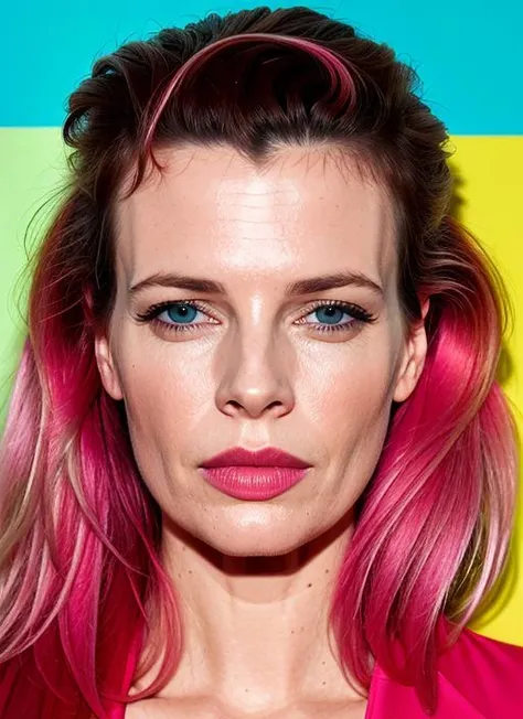 close up portrait of sks woman , by Flora Borsi, style by Flora Borsi, bold, bright colours, ((Flora Borsi)), by David LaChapelle, <lora:lora-small-kim-basinger-v1:1>