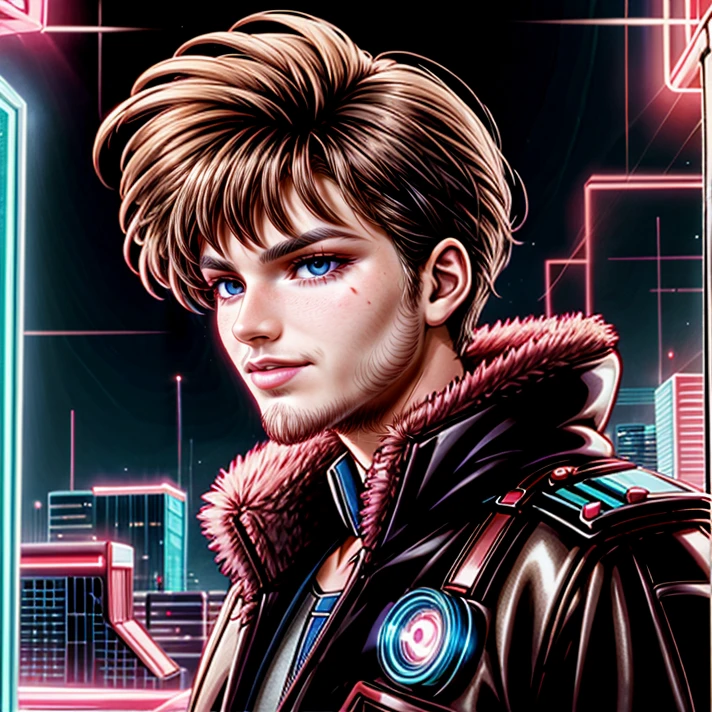 (80s anime style:1.25) male <lora:dg_Hank_v1:1> dg_Hank, (masterpiece:1.2), (best quality:1.2), (ultra detailed:1.2), <lora:add_detail:1>, <lora:sharpen-soften:-0.25>, <lora:realistic:0.3>, <lora:kittew_v0.1:0.4>,, BREAK looking up, solo, from side, side view, (full body:0.6), detailed background, detailed face, (<lora:RetrowaveTech:0.6>, synthwave, virtual, wirefrme, retrowavetech theme:1.1), eyes ablaze with evil power, pale complexion, cursed blood sorcerer, red aristocratic clothes, capelet, hood, power-hungry, crimson sigils swirling in the air, hemomancy, stream of blood, (red roses:0.7), in background, mysterious crimson energy, shadows, symmetrical composition, epic atmosphere,