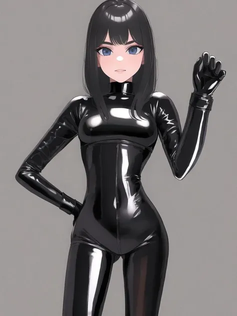 <lora:bdsm_anime_v1:0.7>1girl, latex