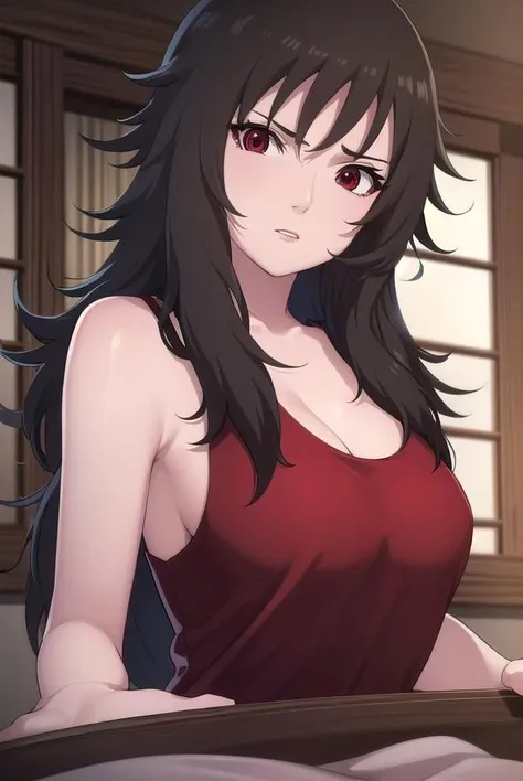 mai shiranui busty busto 350cm nude ((mejor calidad)), ((obra maestra)), (detallado), cara perfecta