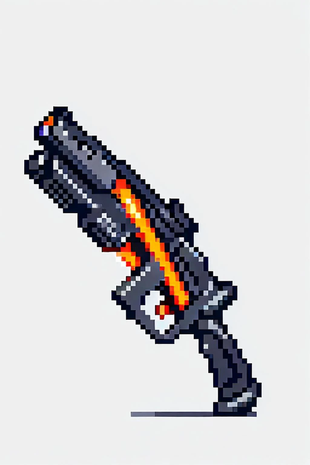 masterpiece,best,quality,
Laser gun,laser,sniper gun,Side view,gun,firearms,Science Fiction,Weapons,Technology,Future,Pure background,simple background,pixel,pixelart,pixel art,<lora:pixel gun:1>,