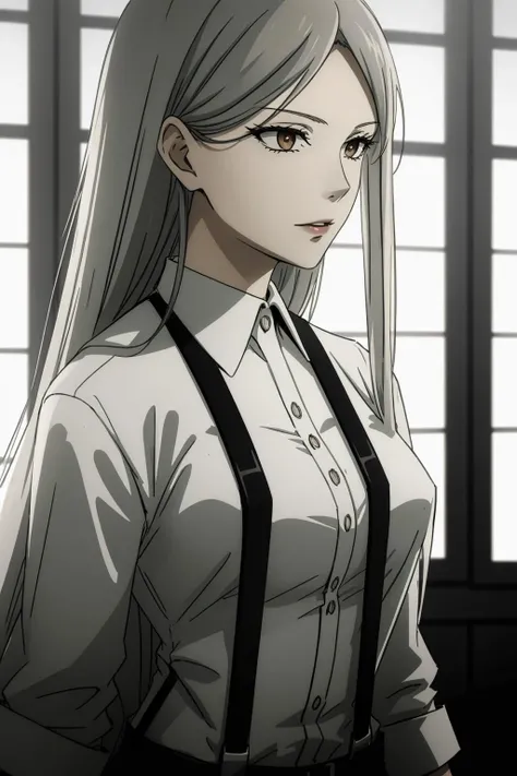 1 girl ,Sachiko,suspenders,backless dress,<lora:Sachiko Juraku:0.6>, faded, epic realistic,((neutral colors)), art, (muted colors:1.2), hyperdetailed, (artstation:1.5), cinematic, warm lights, dramatic light, (intricate details:1.1), complex background, (rutkowski:0.8), (teal and orange:0.4)