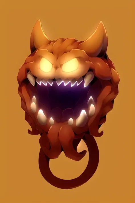 best quality, Cac0Dem0n <lora:Cac0Dem0n:1>, Floating monster head