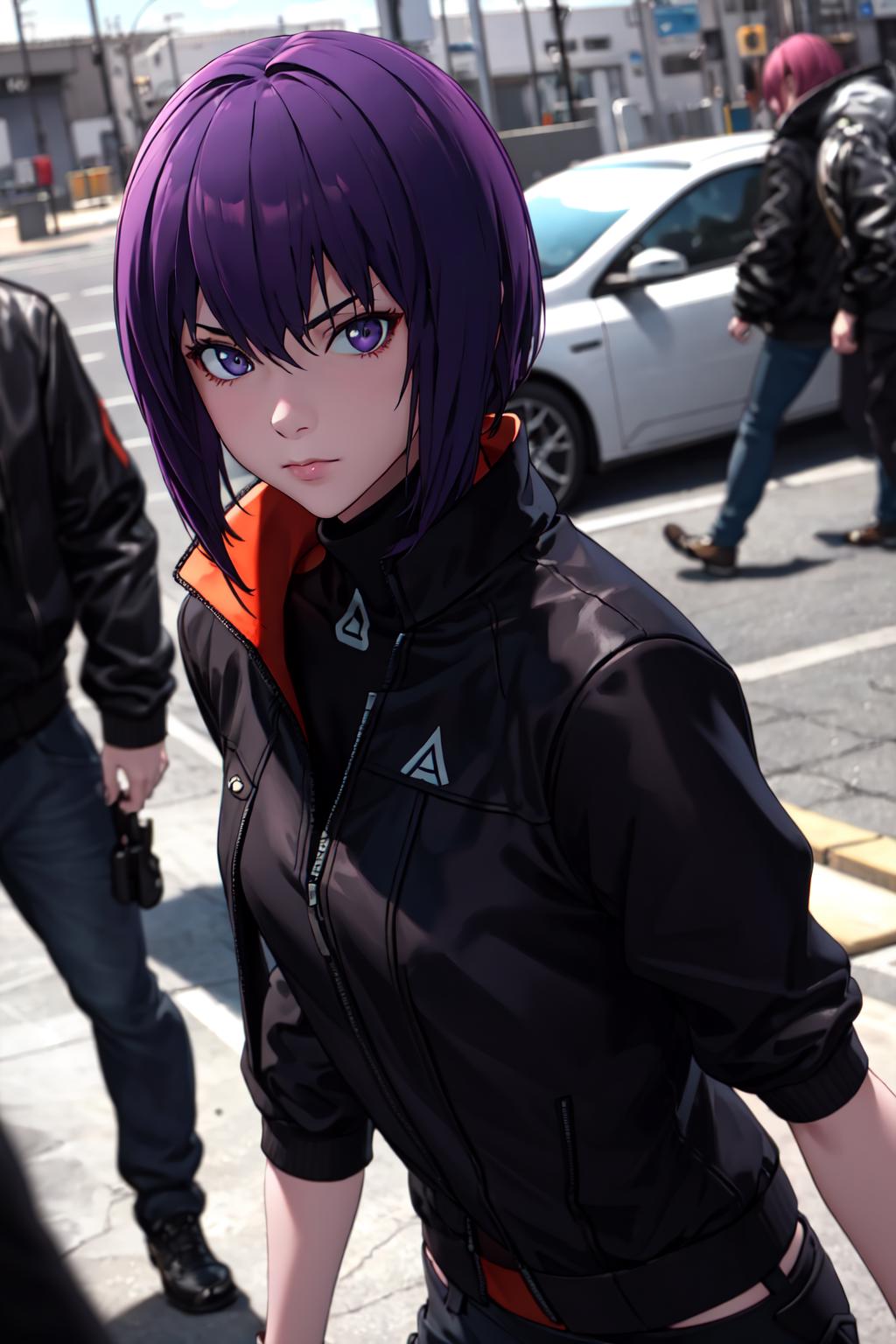 Motoko Kusanagi | Ghost in the Shell Sac_2045 LoRa v1.0