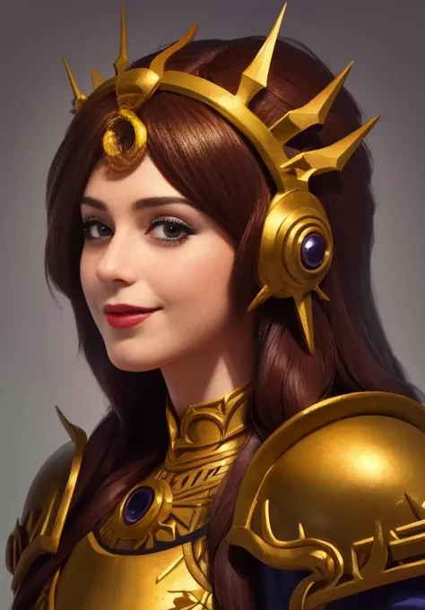 sfw, <lora:leona:0.8>, leona, 1girl, solo, smirk, portrait,, (masterpiece, best quality, absurdres, detailed, ultra-detailed:1.3), charming