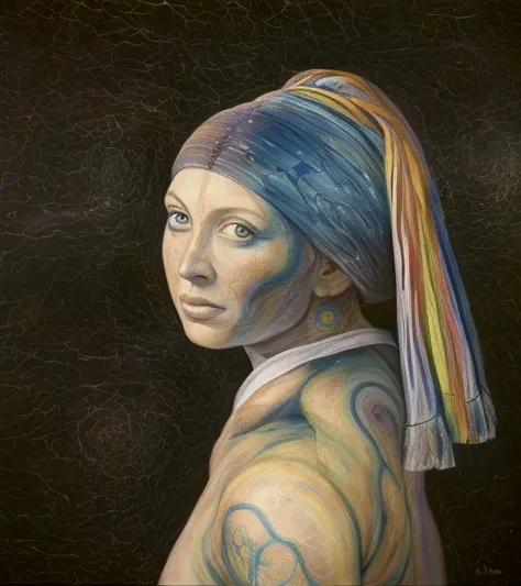 <lora:alexgreycosm_v1.0e2-sv5:0.5> by alex grey cosm,goddess artemis, colorful, vivid