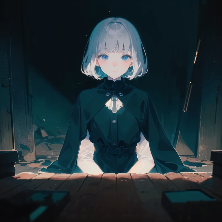 masterpiece , high quality, depth of field, (witch), (bright outline:1.2, rim light:1.4), pantyhose, looking at viewer, (side-swept bangs:1.2), <lora:epiNoiseoffset_v2:3>, (unlit face:1.4), (unlit room:1.2), (upper body shot:1.1)