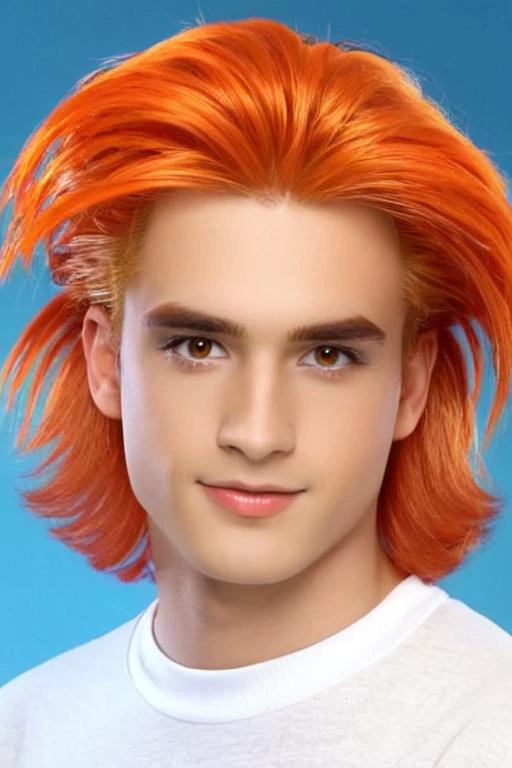 <lora:EDWARDCBBB-10:1> "Edward" "orange hair, brown eyes",