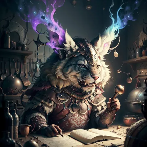 <lora:VikingPunkAI:.75>, VikingPunkAI, psychedelic magic