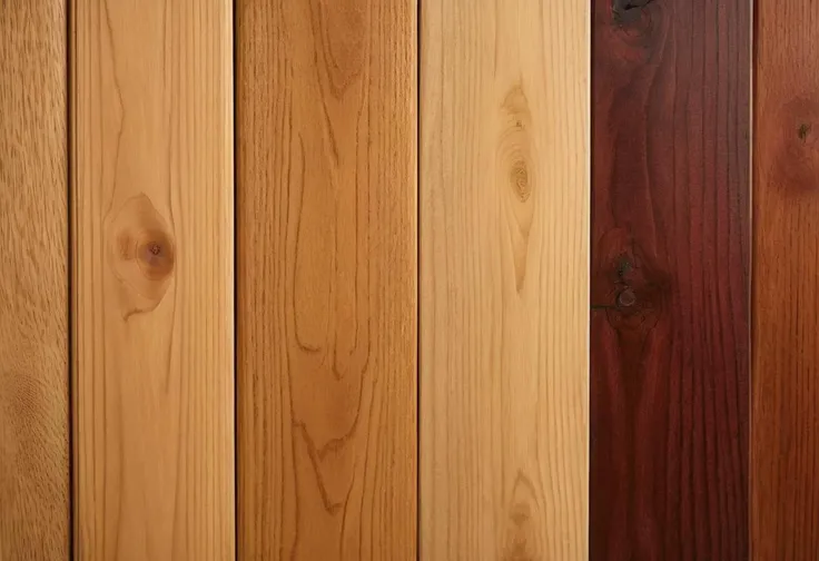 (professional photo:1.0) (pine wood:1.1) boards next to (oak wood:1.1) boards next to (cherry wood:1.1) boards next to (mahogany wood:1.1) boards, (embedding:ziprealism.safetensors:1.1), (professional photography:1.0), (realistic lighting:1.2), (dramatic shadows:0.8), (sharp focus:0.8), (bokeh:0.5)