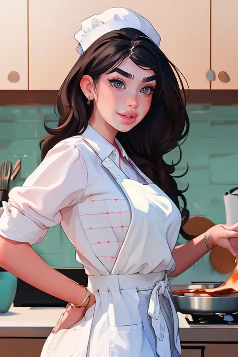 DEN_lils_lilsyourfav,
baking in a bright kitchen wearing an apron, pinny, baking, cooking, chef, apron,
bokeh, f1.4, 40mm, photorealistic, raw, 8k, textured skin, skin pores, intricate details <lora:epi_noiseoffset2:1>, epiCRealism <lora:ClothingAdjuster3:-1.3>