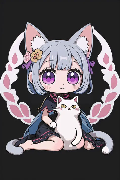 (masterpiece, best_quality, ultra-detailed, immaculate:1.3), epic, illustration, a kawaii cat<lyco:EnvyCuteMix15:1>