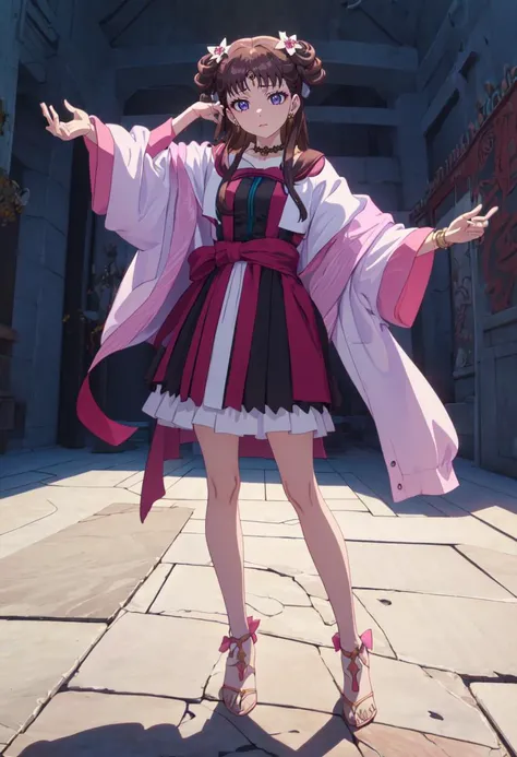 (safe:1.10), best quality, masterpiece, highres, solo, (lishu_theapothecarydiaries:1.10), full body, anime_style, 9 <lora:lishu_theapothecarydiaries:0.80>