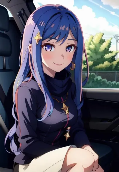 <lora:FinestAssasin:0.8>, Maha, solo, smile, closed mouth