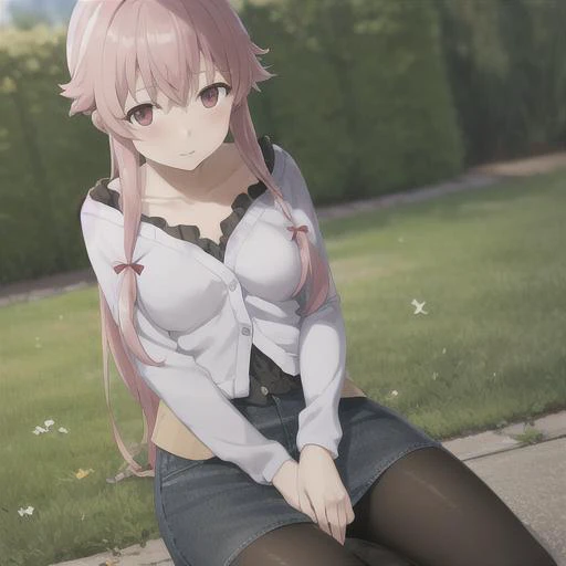 ((anime)),,,((best quality)), ((highly detailed)),((sketch)) extremely detailed face, beautiful face,((1girl)),((solo)),shiny skin,((full body:)), yui five star,((hair ornaments:1.15)),((hair band:1.15)),((pink hair)), ((pleated skirt)), ((puffy sleeves)),(huge breasts:),((cleavage:1.25)),(((skirt lift:1.25))),((thick thighs))
(((pussy:1.35))),((nose blush:1.45)),,,(bad mood:),open mouth,:d,(looking at viewer:1.25),BREAK ((park ,bench:1.35)),((sit on bench:1.35)),((sitting:1.35))outdoors,,BREAK ((spread legs:1.25)),((white thigh boots)),BREAK ((thighhighs:1.15)),(( white footwear)),arms behind back