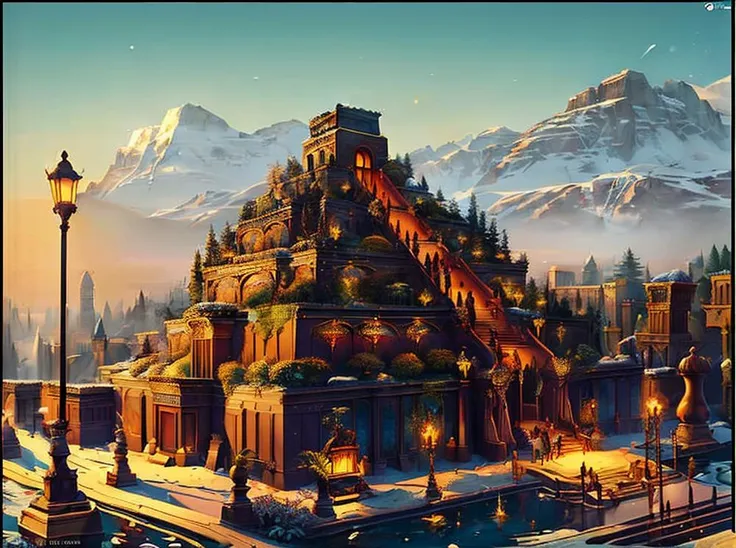 (uploaded and trending on imgur, pixiv, furaffinity, pinterest, e621, inkbunny, tumblr, deviantart, artstation, ),
(in the style of and art by Thomas Kinkade, midjourney, greg rutkowski, raphael, Frank Lloyd Wright, ),
<lora:christmas_test:0.85> <lora:SumerianArchitecture:0.8> sumerian, scenery, building, temple, ziggurat, pyramid, palace, monumental architecture, city, cityscape, nisroch, <lora:snow_slider:0.85>, (inside of a palace:1.5), floofytite,