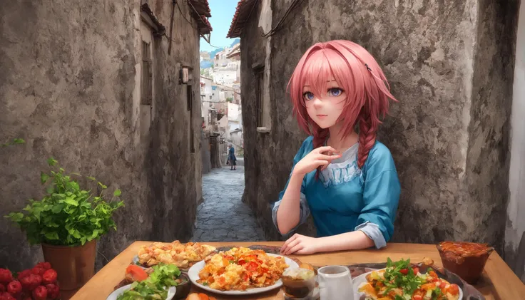 (aesthetic:0), (quality:0), (1girl:0), (boy:0), [[braid]], [astolfo], [chefchaouen]