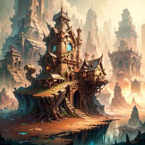 <lora:BronzePunkAI:.8> BronzePunkAI
landscape