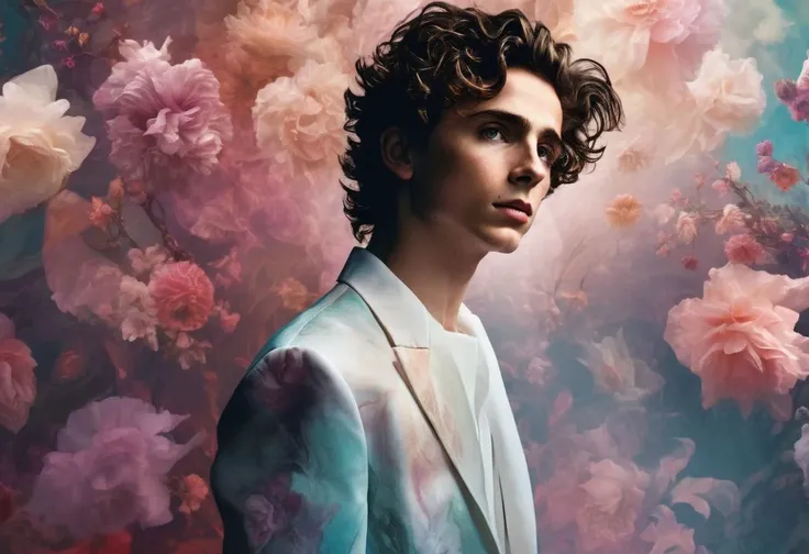Fantasy art. Fantasy background. Fantasy character. Digital painting by Dreamer,
Timothe Chalamet a man <lora:Timothe-Chalamet:1>, encapsulating beauty in an abstract sense,
floral motifs soft color tones, naked, butt,
intriguing play of light and shadow breathtaking surreal masterpiece
