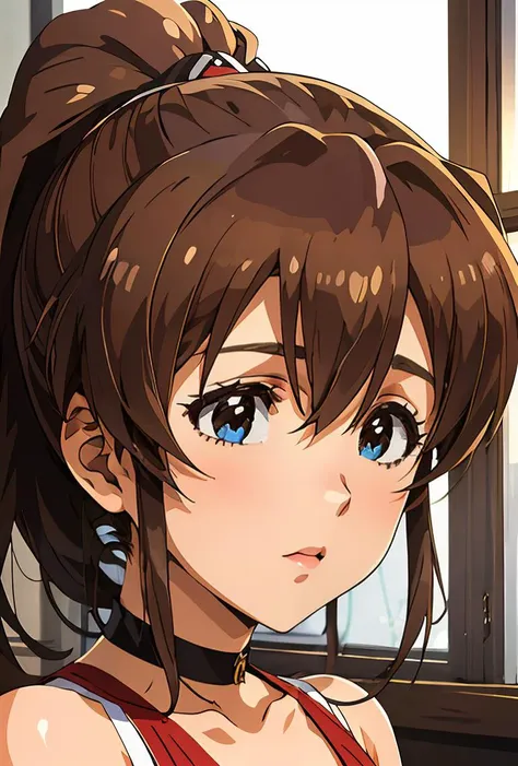 (masterpiece, best quality), 1girl,     <lora:Minako_Satake:0.8> minako satake (million live), brown hair, ponytail