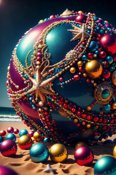 professional breathtaking photograph, EPbblestyle, Beach ball, <lora:EPbblestyle:0.5>, hyper detailed masterpiece, dynamic, awesome quality, vignette, highly detailed, high budget, bokeh, cinemascope, moody, epic, gorgeous,