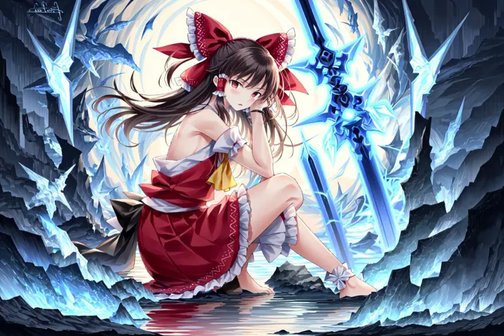 1girl, hakurei reimu, looking at viewer, masterpiece, best quality, from side, full body, kousaki style
<lora:kousaki_lycoris:1>